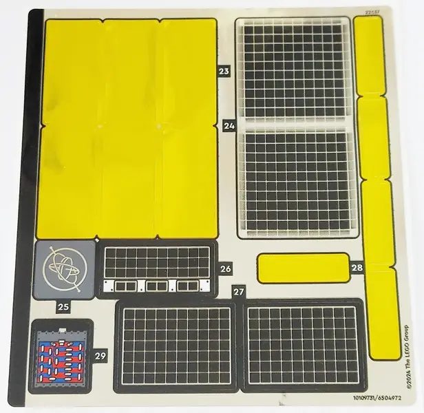Sticker Sheet for Set 42182, Sheet 3, Mirrored - (10109731/6504972)