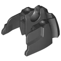 Black Large Figure Foot, Short with Ball Joint Socket