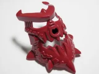 Dark Red Hero Factory Mask (Pyrox)