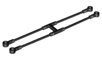 Black Minifigure, Utensil Stretcher Holder Flexible