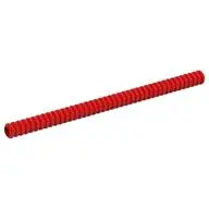 CORRUGATED PIPE 112MM, RED