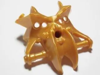 Pearl Gold Hero Factory Mask (Scarox)