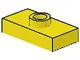 Yellow Plate, Modified 1 x 2 with 1 Stud, Jumper (Undetermined Type)