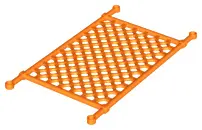 Orange Net, Plastic 8 x 14 Lattice