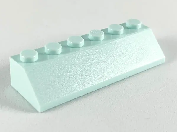 Light Aqua Slope 45 2 x 6