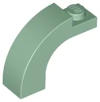 Sand Green Arch 1 x 3 x 2 Curved Top