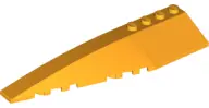 Bright Light Orange Wedge 12 x 3 Left