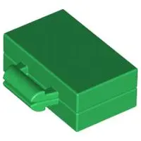 Green Minifigure, Utensil Briefcase / Suitcase
