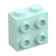 BRICK 1X2X1 2/3 W/4 KNOBS