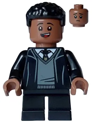 Dean Thomas - Hogwarts Robe, Black Tie