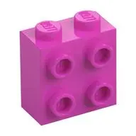 BRICK 1X2X1 2/3 W/4 KNOBS