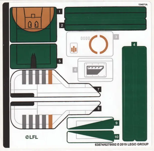Sticker Sheet for Set 75248 - (63874/6278692)