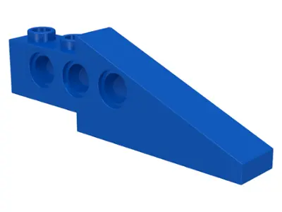 Blue Technic Slope 6 x 1 x 1 2/3