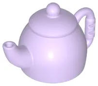 Lavender Duplo Utensil Teapot