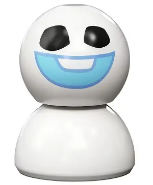 Snowgie - Bright Light Blue Smile, Dome Body