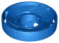 Blue Propeller 1 Blade Solid 10 Diameter (Ninjago Spinjitzu Rotor)