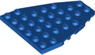 Blue Wedge, Plate 7 x 6 with Stud Notches (Boat Bow Plate)