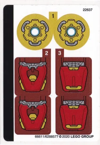 Sticker Sheet for Set 76140 - (66611/6288577)