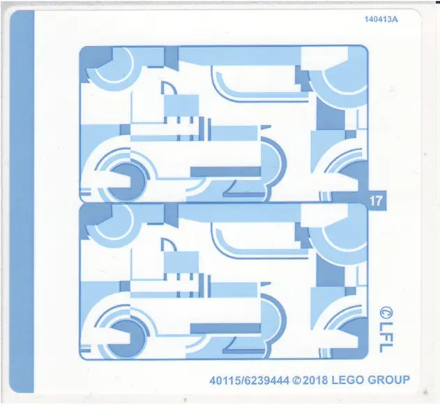 Sticker Sheet for Set 75222, Sheet 1 - (40115/6239444)