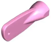 Bright Pink Minifigure, Utensil Oar / Paddle Head