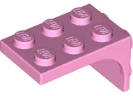 Bright Pink Bracket 3 x 2 - 2 x 2