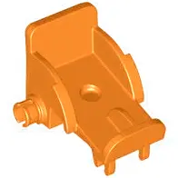 Orange Mini Doll, Utensil Wheelchair Seat
