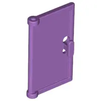 Medium Lavender Door 1 x 2 x 3 with Vertical Handle, Mold for Tabless Frames