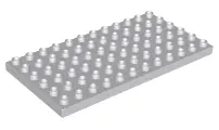 Light Bluish Gray Duplo, Plate 6 x 12