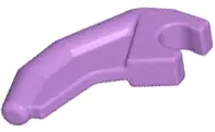 Lavender Barb / Claw / Horn / Tooth with Clip, Angled