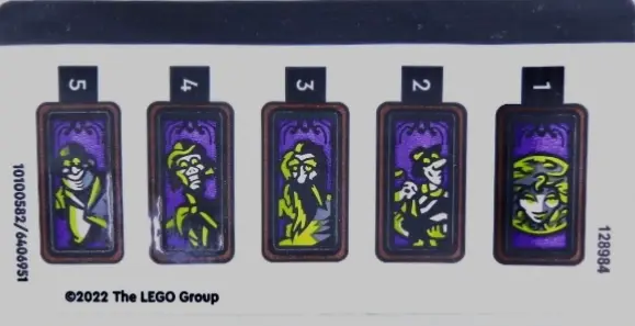 Sticker Sheet for Set 40521 - (10100582/6406951)
