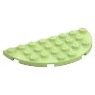 1/2 CIRCLE PLATE 4X8