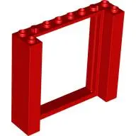 Red Door, Frame 2 x 8 x 6