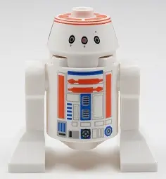 Astromech Droid, R5-D8 / R5-D4 - Truncated Cone Head, Blue Center Panel