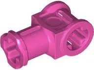 Dark Pink Technic, Axle Connector with Axle Hole
