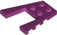 Magenta Wedge, Plate 4 x 4