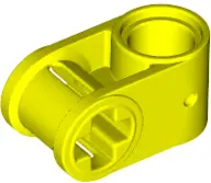 Neon Yellow Technic, Axle and Pin Connector Perpendicular