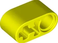 Neon Yellow Technic, Liftarm Thick 1 x 2 - Axle Hole