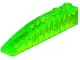 Trans-Bright Green Slope, Curved 6 x 1