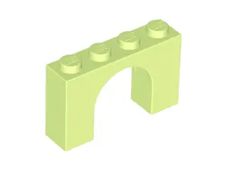 Yellowish Green Arch 1 x 4 x 2