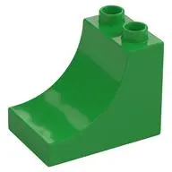 DUPLO BRICK, BOW 2X3X2