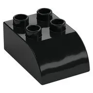 DUPLO BRICK, BOW 2X3X1