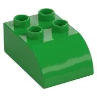 DUPLO BRICK, BOW 2X3X1