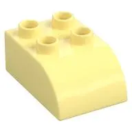 DUPLO BRICK, BOW 2X3X1
