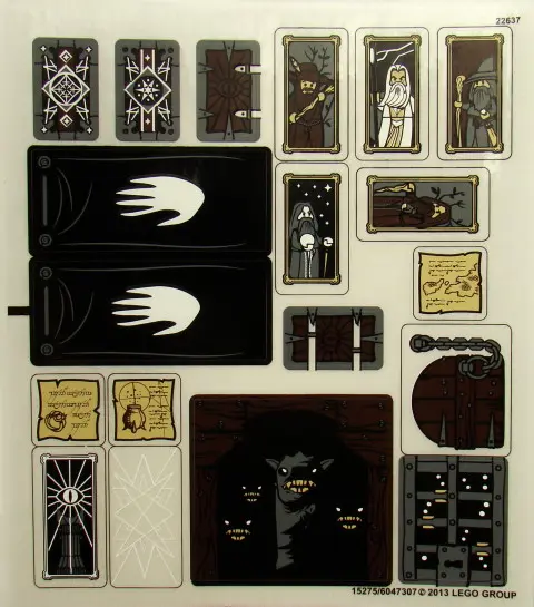 Sticker Sheet for Set 10237 - (15275/6047307)