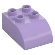 DUPLO BRICK, BOW 2X3X1