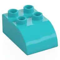 DUPLO BRICK, BOW 2X3X1