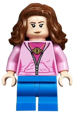 Hermione Granger - Bright Pink Jacket with Time Turner Necklace
