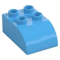 DUPLO BRICK, BOW 2X3X1
