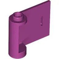 Magenta Door 1 x 3 x 2 Right - Open Between Top and Bottom Hinge