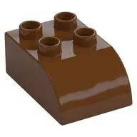 DUPLO BRICK, BOW 2X3X1
